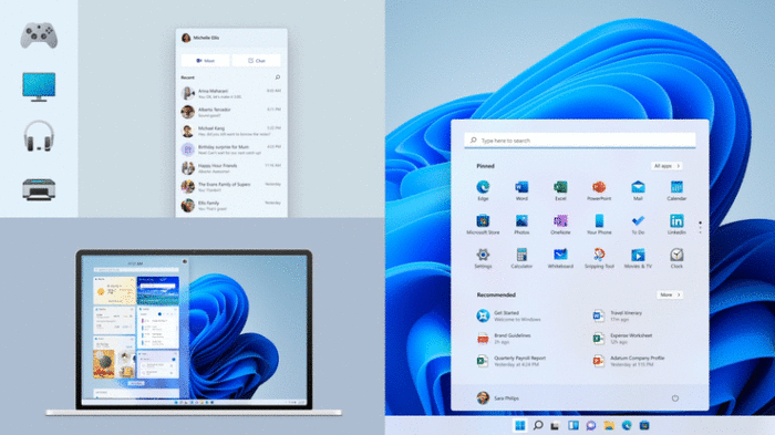 Windows 11 (imagem: reprodução/Microsoft Design)