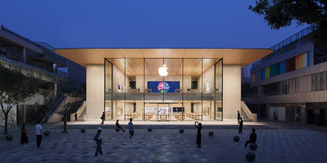 Apple Store em Pequim, China (Imagem: Divulgação/Apple)